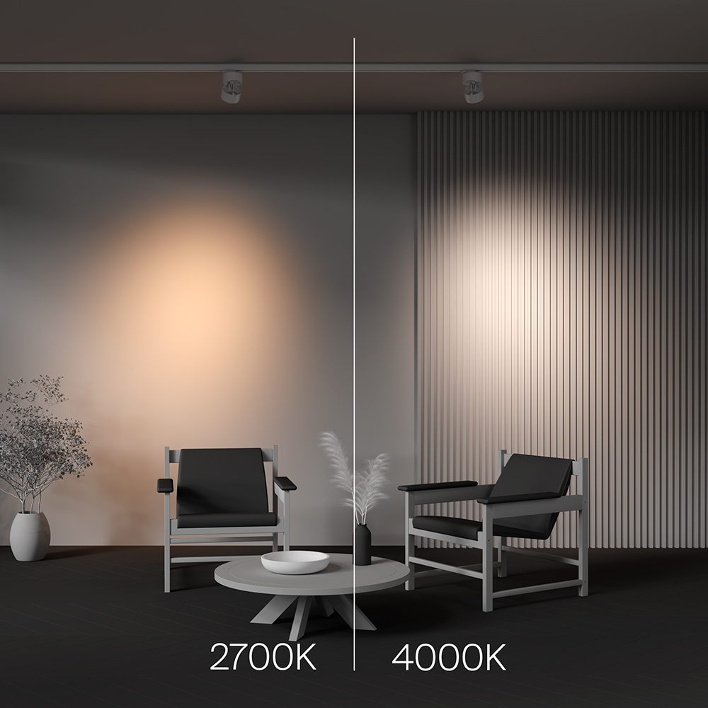 Трековые светильники трехфазные Alfa Trinity 4000K 15Вт
