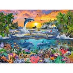 Puzzle Tropical paradise 100 pcs