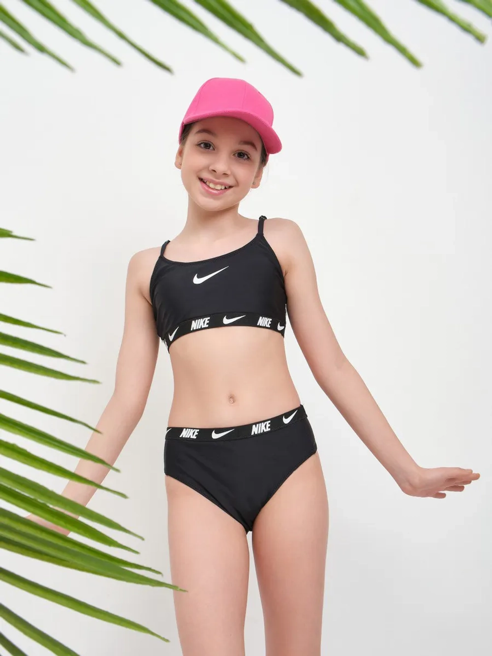 купальник раздельный с высокой посадкой