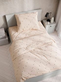 Простынь на резинке полисатин Simple House "Lazar (компаньон)" 90x200 см