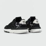 кроссовки Adidas Nite Jogger Black / White Sole
