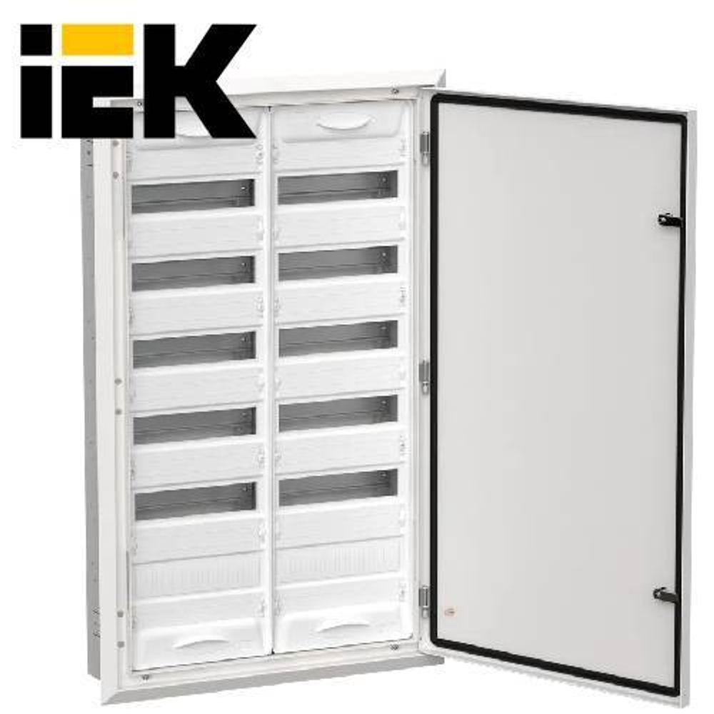 TITAN 5 Корпус металлический ЩРв-144 (2х72) IP31 белый (одна дверь) IEK