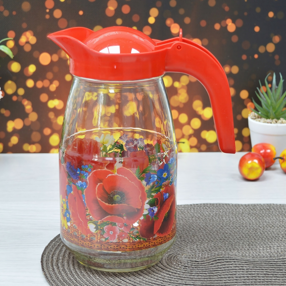 Кувшин 1,5л "Маковое поле"