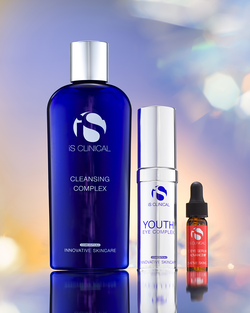 iS Clinical Набор по уходу вокруг глаз Illuminating Eyes Collection 180мл + 3,75 мл +15 гр