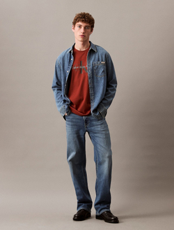 Джинсы Calvin Klein 90s Straight Fit Tinted Stone
