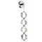 5084/17WL L-VISION ODL25 561 хром/прозрачный/металл/акрил Бра LED 17W 4000K 850Лм JEMSTONE