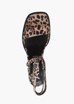 5116-421-463D beige/leo-25L Женские туфли летние открытые
