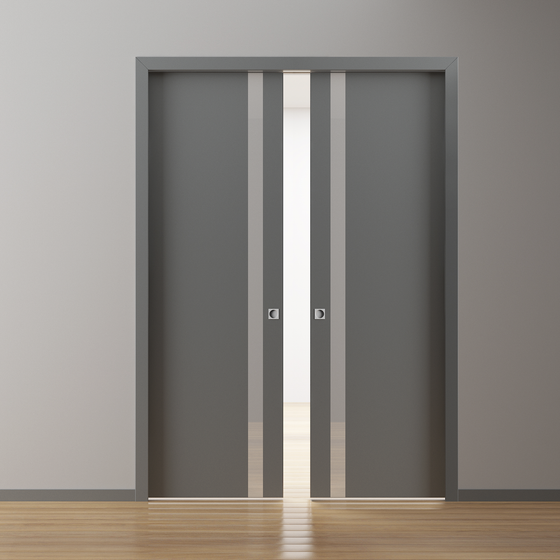 Пенал K-PUSH для дверей Profil Doors двустворчатый