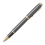 Ручка роллер Parker IM Premium Grey Core GT (2213778) F черн. черн. подар.кор.