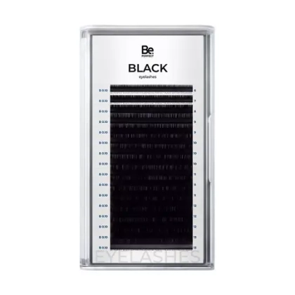 Черные ресницы BePerfect Black MIX 16 линий