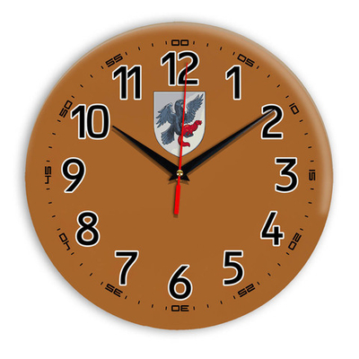 Часы с логотипом Якутск 10 Декор для дома, подарок