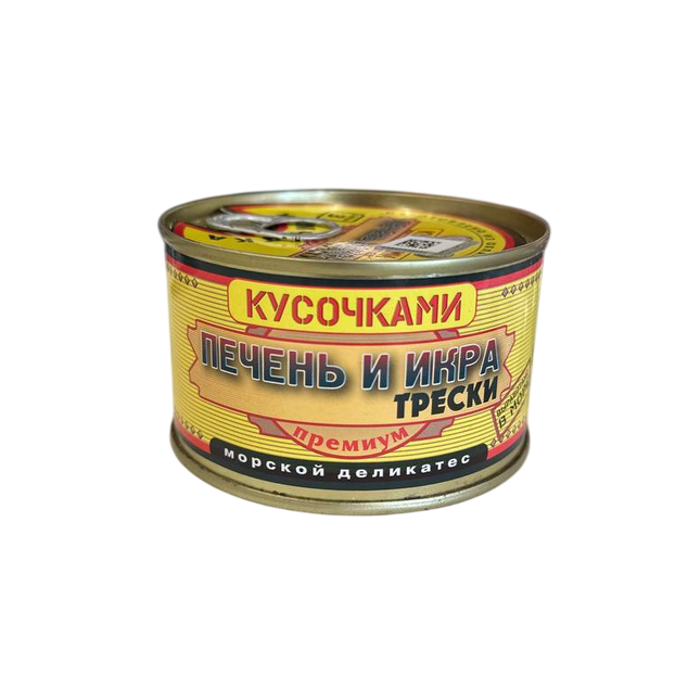 Печень и икра трески