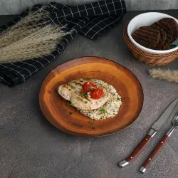 Тарелка 23 см h2,7 см Wood Fusion P.L. Proff Cuisine [4]