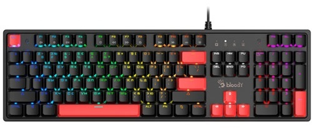 Клавиатура A4Tech Bloody S510R-Brown черный