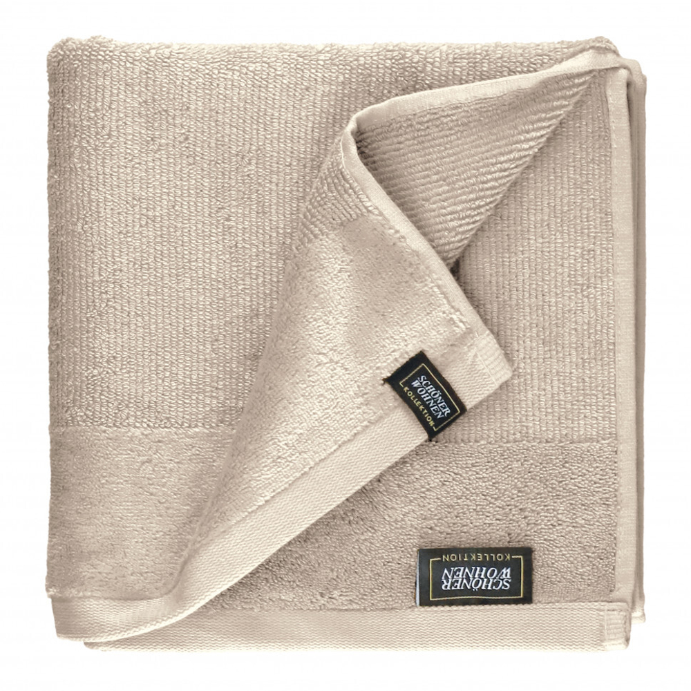 Полотенце 70x140 Schoner Wohnen Sense 78006-030 бежевое