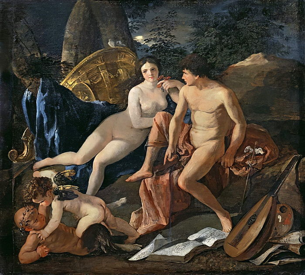 Nicolas Poussin - эротическое искусство художника Николя Пуссена. 16+