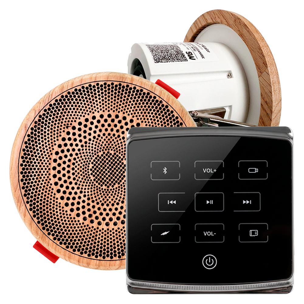Комплект акустики Steam&Water ECO black SAUNA Mini - 2