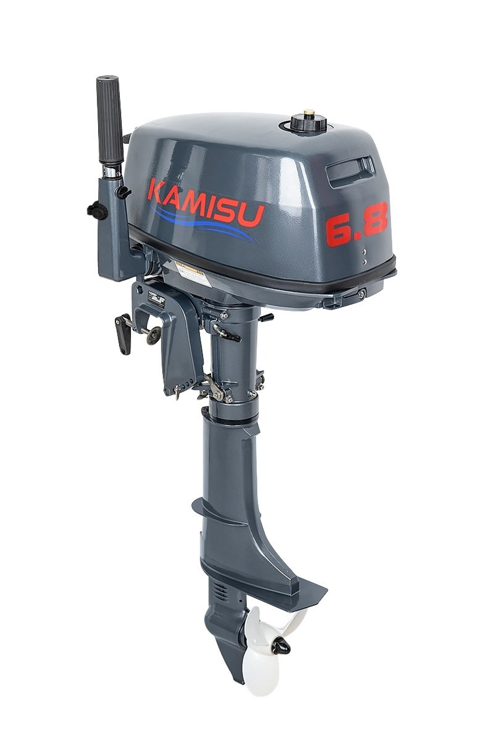 Лодочный мотор KAMISU T 6.8 BMS, 2-х тактный (USB+сч.моточасов)
