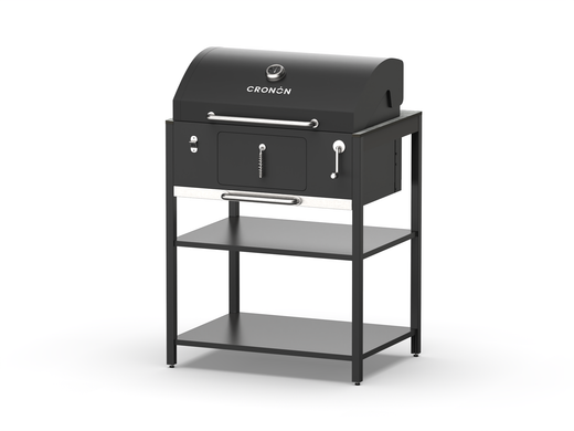 Барбекю гриль Lounge B-05B, 79 см, черный/серый каспий