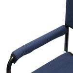 Кресло складное СЛЕДОПЫТ Комфорт, 560х470х830 мм, сталь 22 мм, синий/2/