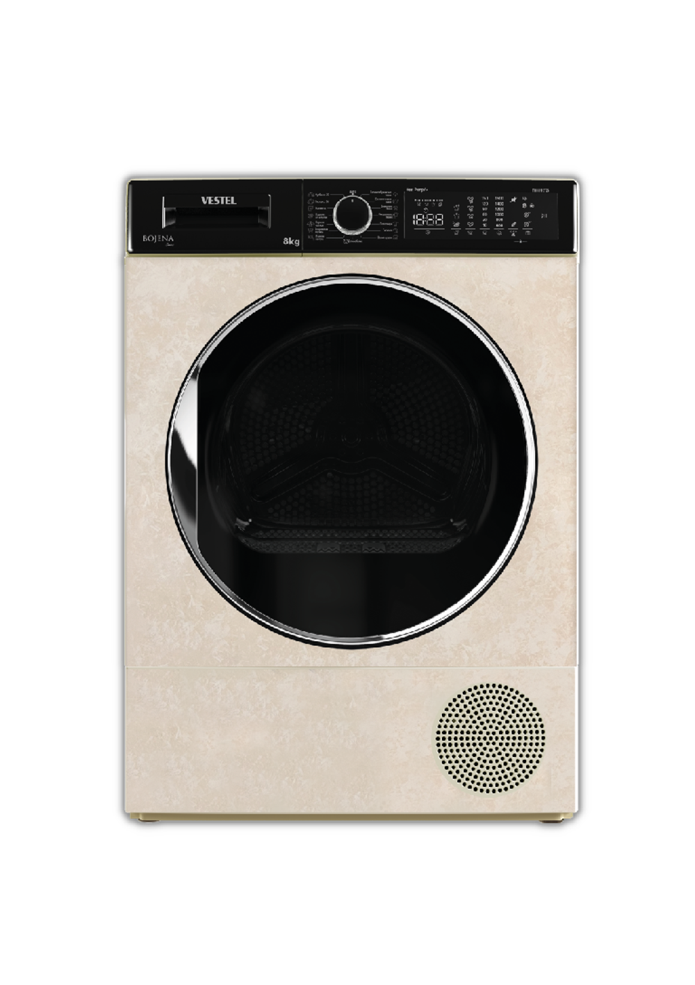 Сушильная машина с тепловым насосом. VESTEL Bojena TDH 8112 T24