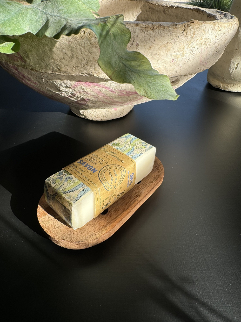 Мыло BETTERAVE Мыло твердое Mas du Roseau 100 мл Бежевый