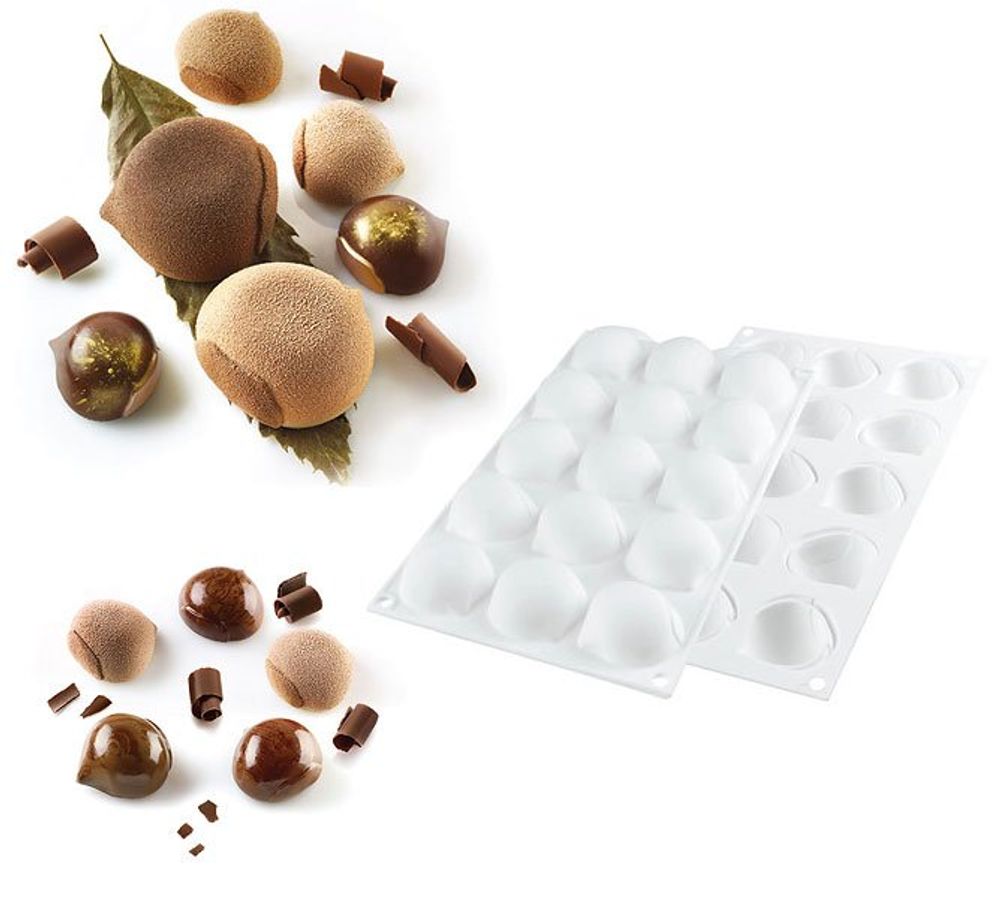 Форма SilikoLove Marron Glace Каштан 15в1 (Китай)