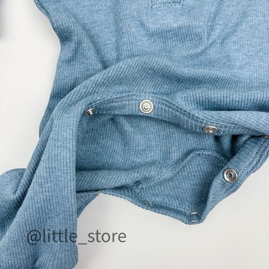 Комбинезон из кашкорсе "Simple" Синий камень