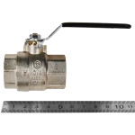 STOUT Кран шаровой полнопроходной, ВР/ВР, ручка рычаг 3/4*