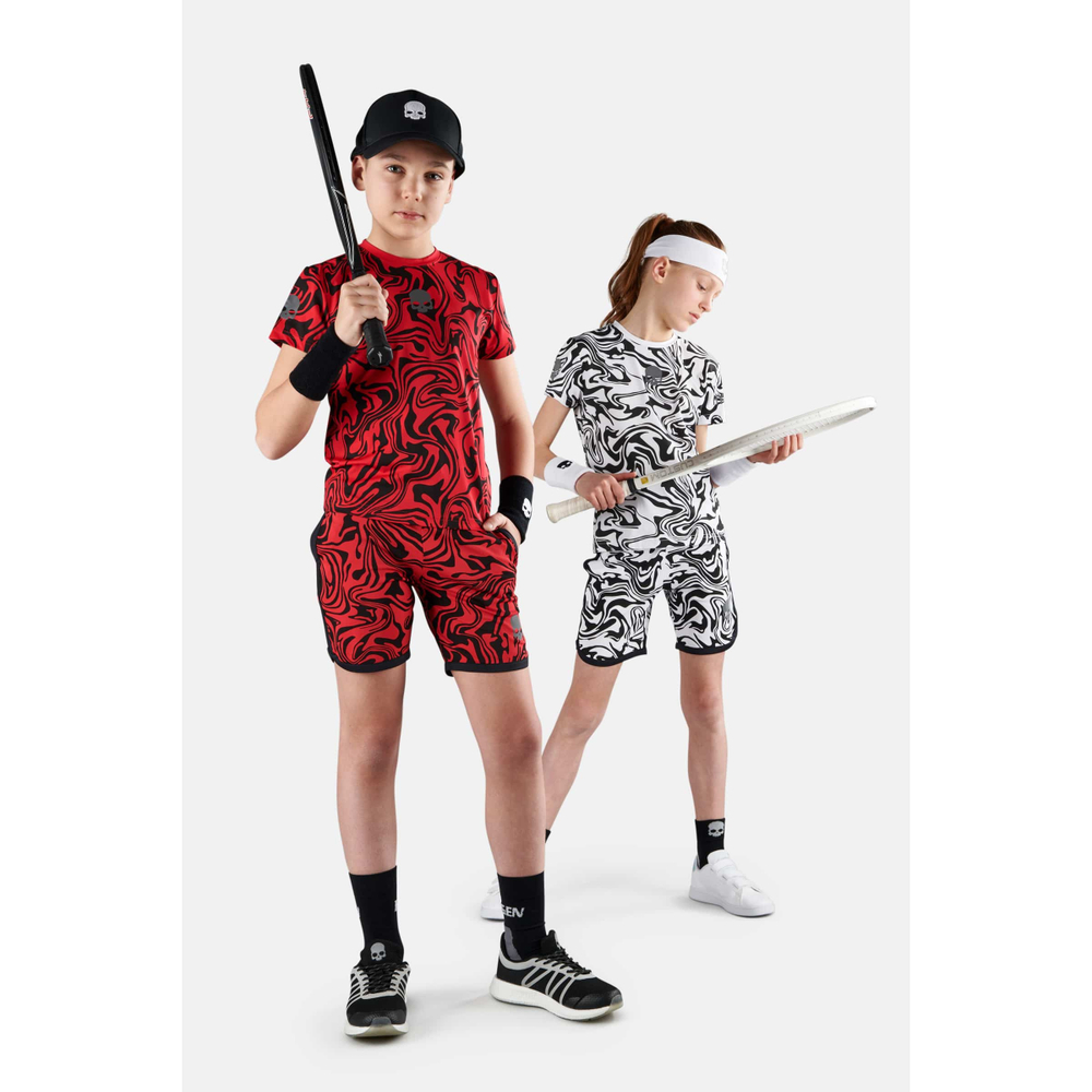 ОДЕЖДА ДЛЯ ТЕННИСА Мальчики, Шорты HYDROGEN CHROME TECH SHORTS .