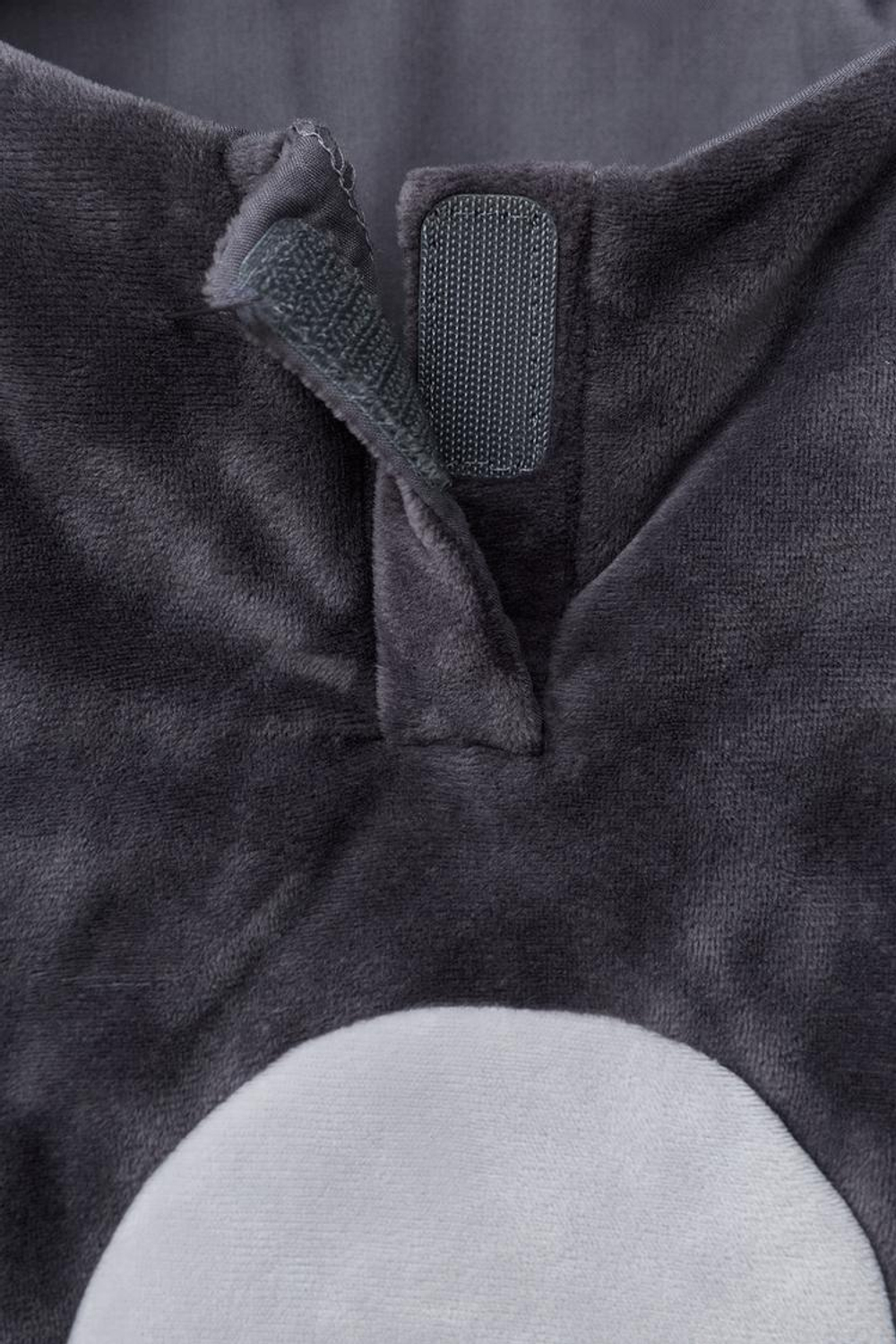 ZARA КОСТЮМ ЛЕТУЧЕЙ МЫШИ С КАПЮШОНОМ, СЕРЫЙ