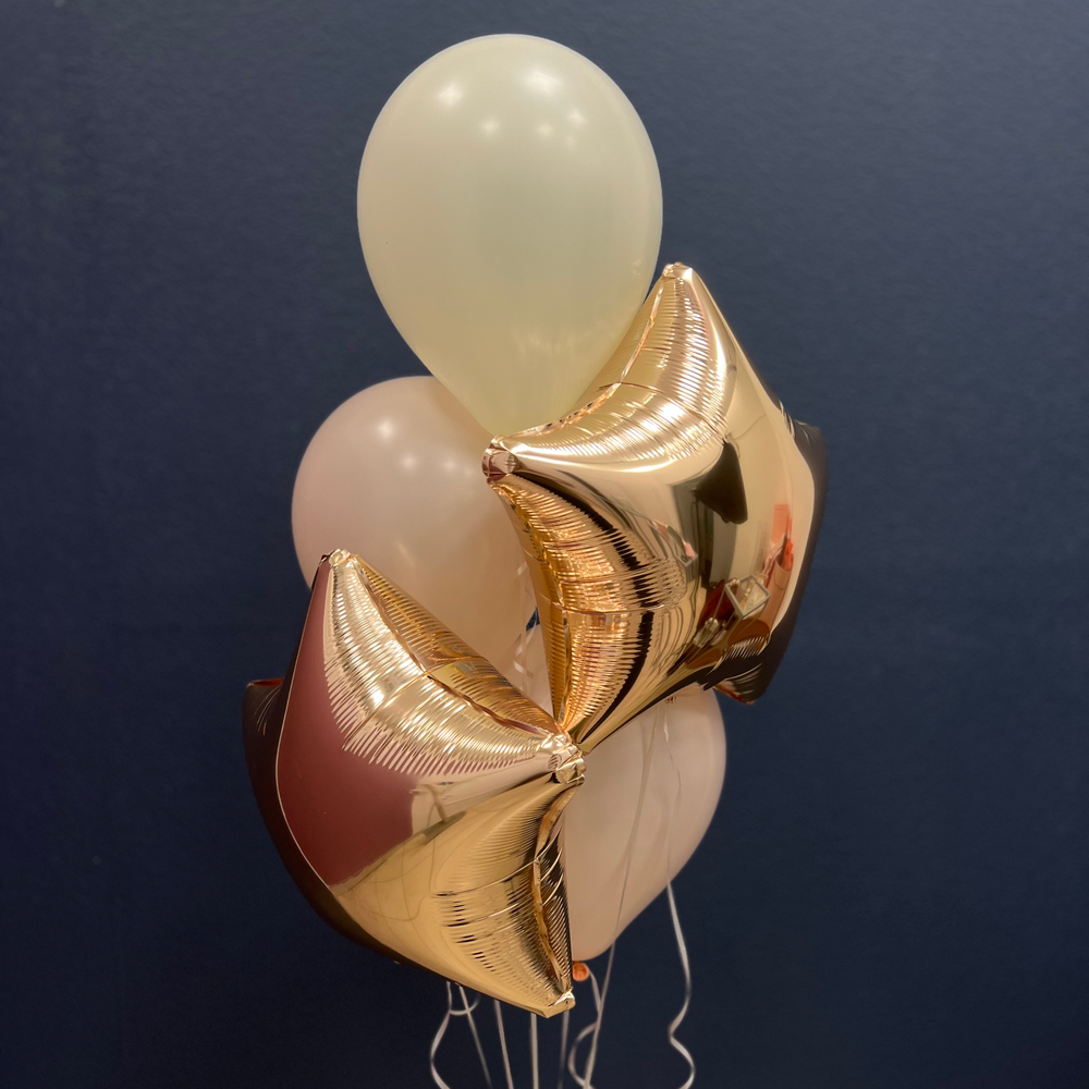 Набор шаров "Золотая звезда"