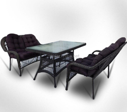 Комплект мебели из искусственного ротанга Мэдисон НЬЮ (Medison NEW) Сompany Set  с подушками на сидение и спинку