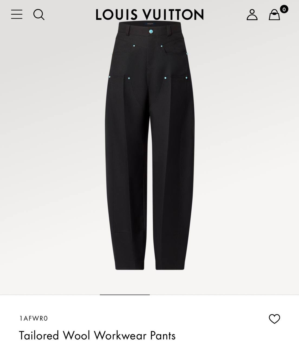 Брюки Louis Vuitton