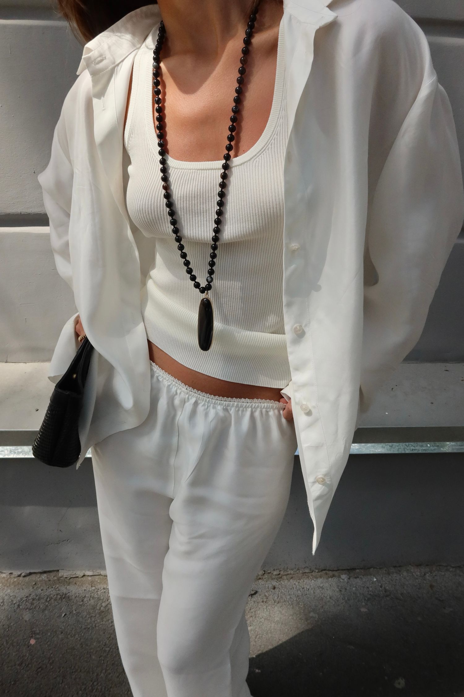 Классическая рубашка из купро, amore