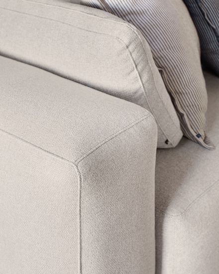 Угловой 4-х местный диван Blok 290 x 290 cm бежевый