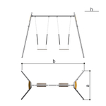 Качели для детей Romana 108.18.02