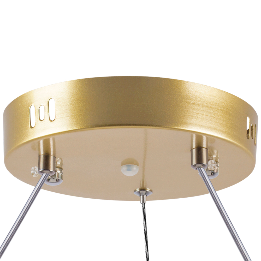 736412 Люстра ROTONDA 134W LED 6432LM 120G ЗОЛОТО 3000-6000K