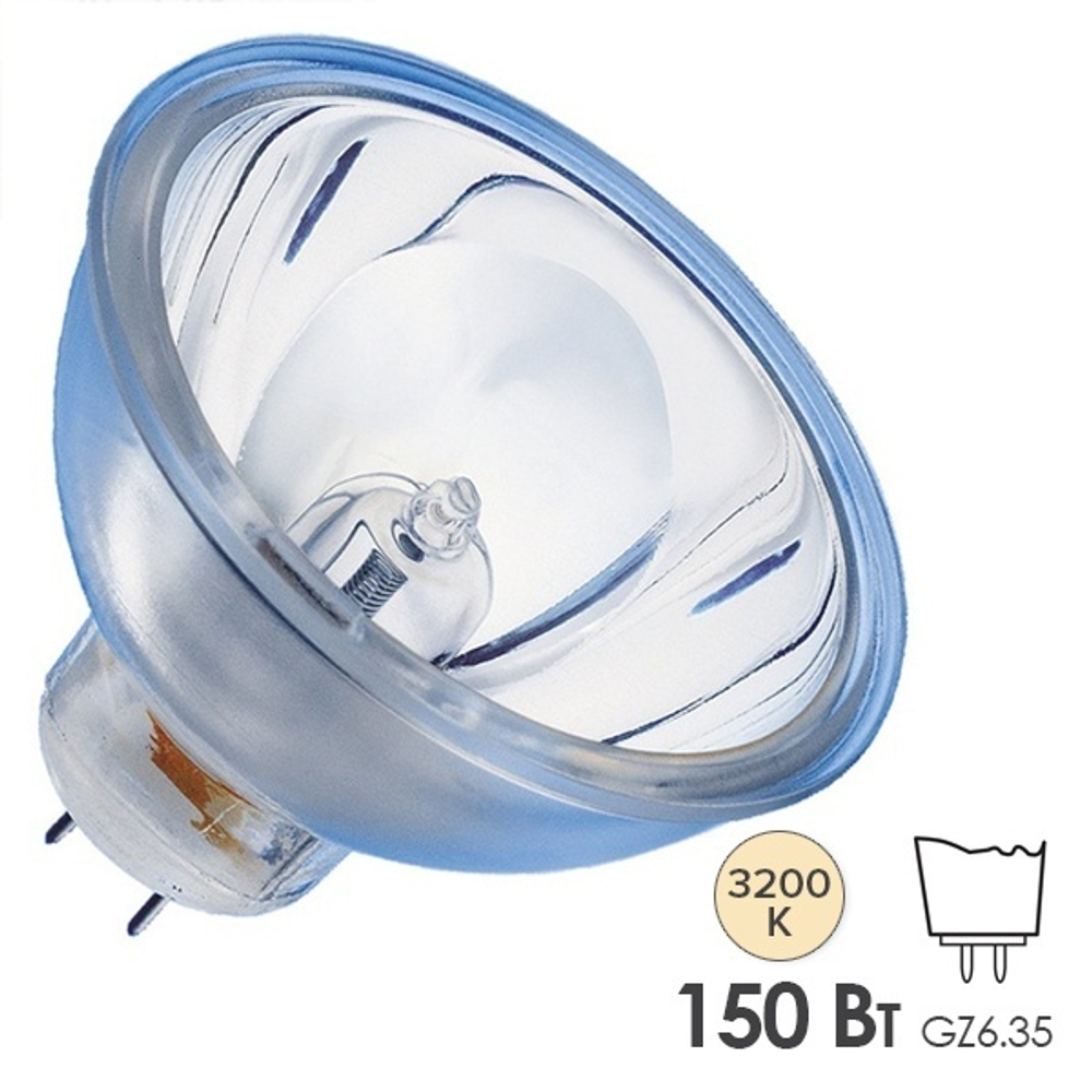 Лампа специальная галогенная Osram 64634 EFR A1/232 150W 15V GZ6.35 50h (PHILIPS 6423FO; S 0061350) 4050300006819