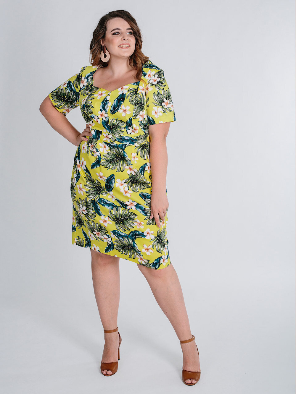 Платье Б428-2 54-64 1890 руб хлопок (2)