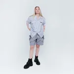 Рубашка Dissident Oval Logo белая