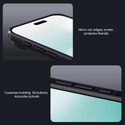 Чехол тонированный c MagSafe на iPhone Air, серия CamShield Pro Magnetic (Transparent black) от Nillkin