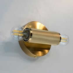 Бра Rh Utilitaire Inline Sconce Brass By Imperiumloft