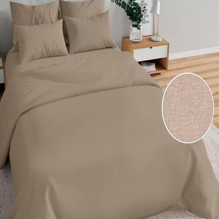 Комплект постельного белья "П37. МЕРКУРИ КАПУЧИНО", перкаль, 100% хлопок.