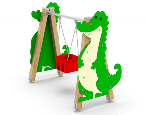 Качели на брусе Крокодил 443.18 исп.4