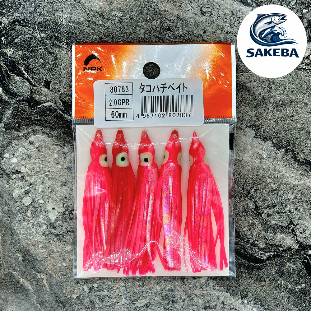 Кальмар NAKAZIMA OCTOPUS BAIT #2 GPR GLOW