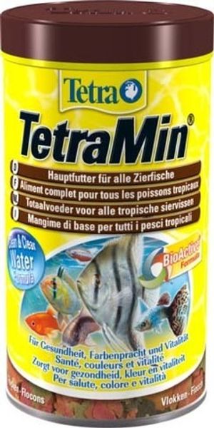 Корм для всех видов рыб, TetraMin, в виде хлопьев