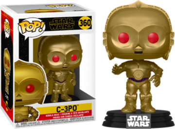 Фигурка Funko POP! Bobble: Star Wars: Rise of Skywalker-C-3PO (Red Eyes)  48222