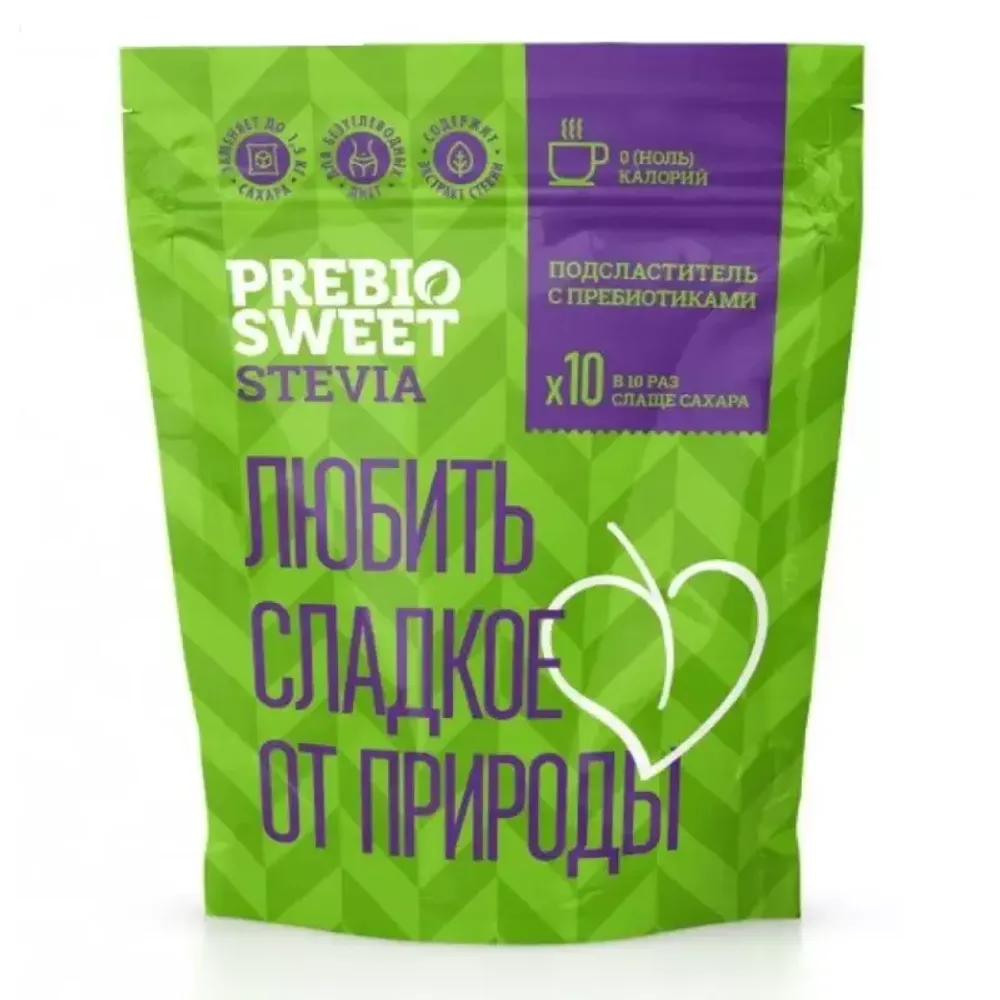 Подсластитель с пребиотиками Stevia 150гр (Prebiosweet)