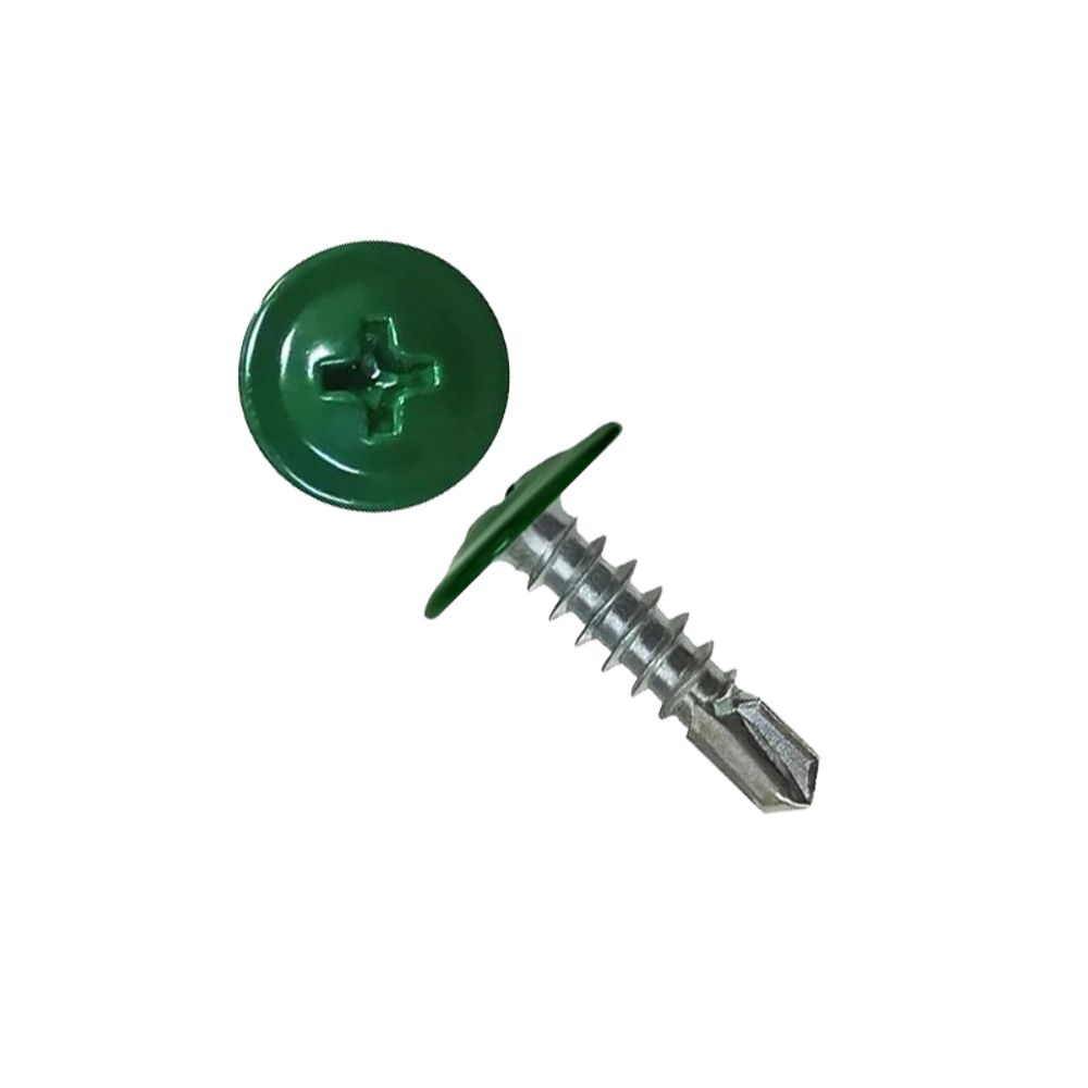 Саморез ПШС 4,2х16 RAL 6005 (1000)